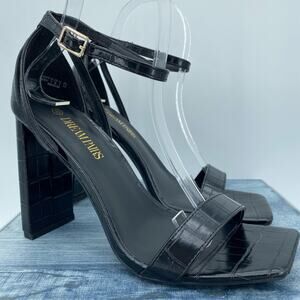 Dream Pairs Women’s Chunky Block High Heels Black Size 8